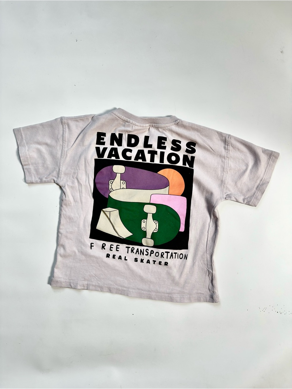 Retro skater shirt-Kids
